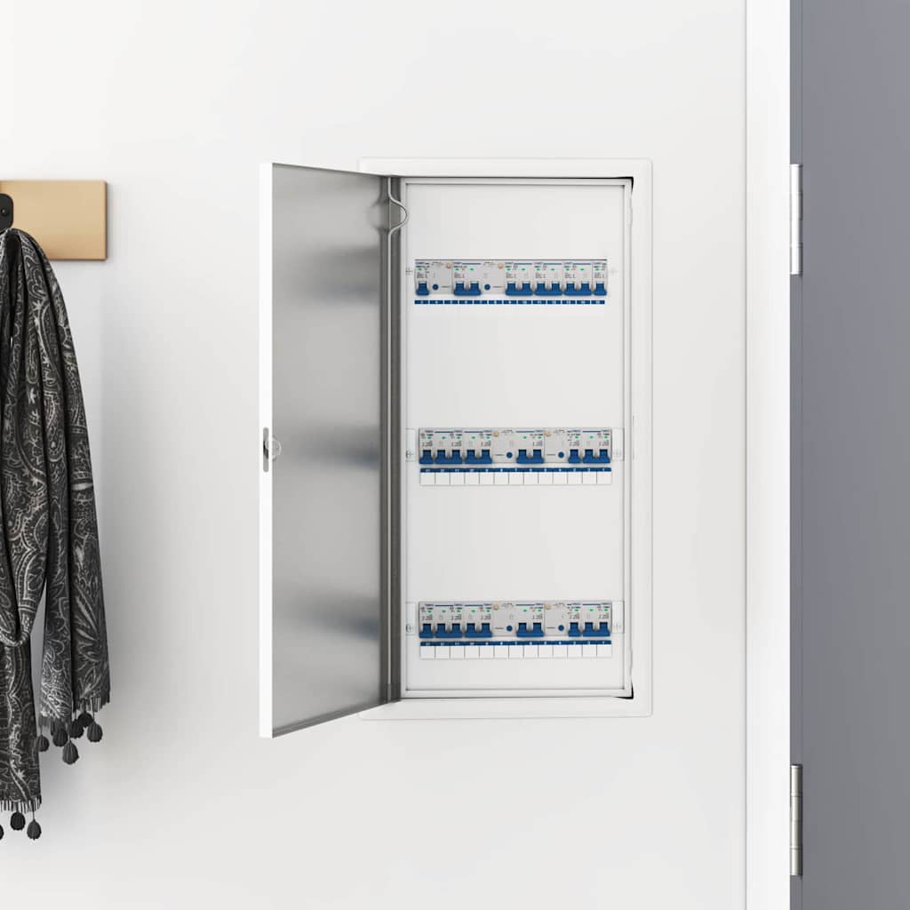 vidaXL Zugangsklappe 2 pcs Weiß 63 x 33 x 3 cm Stahl