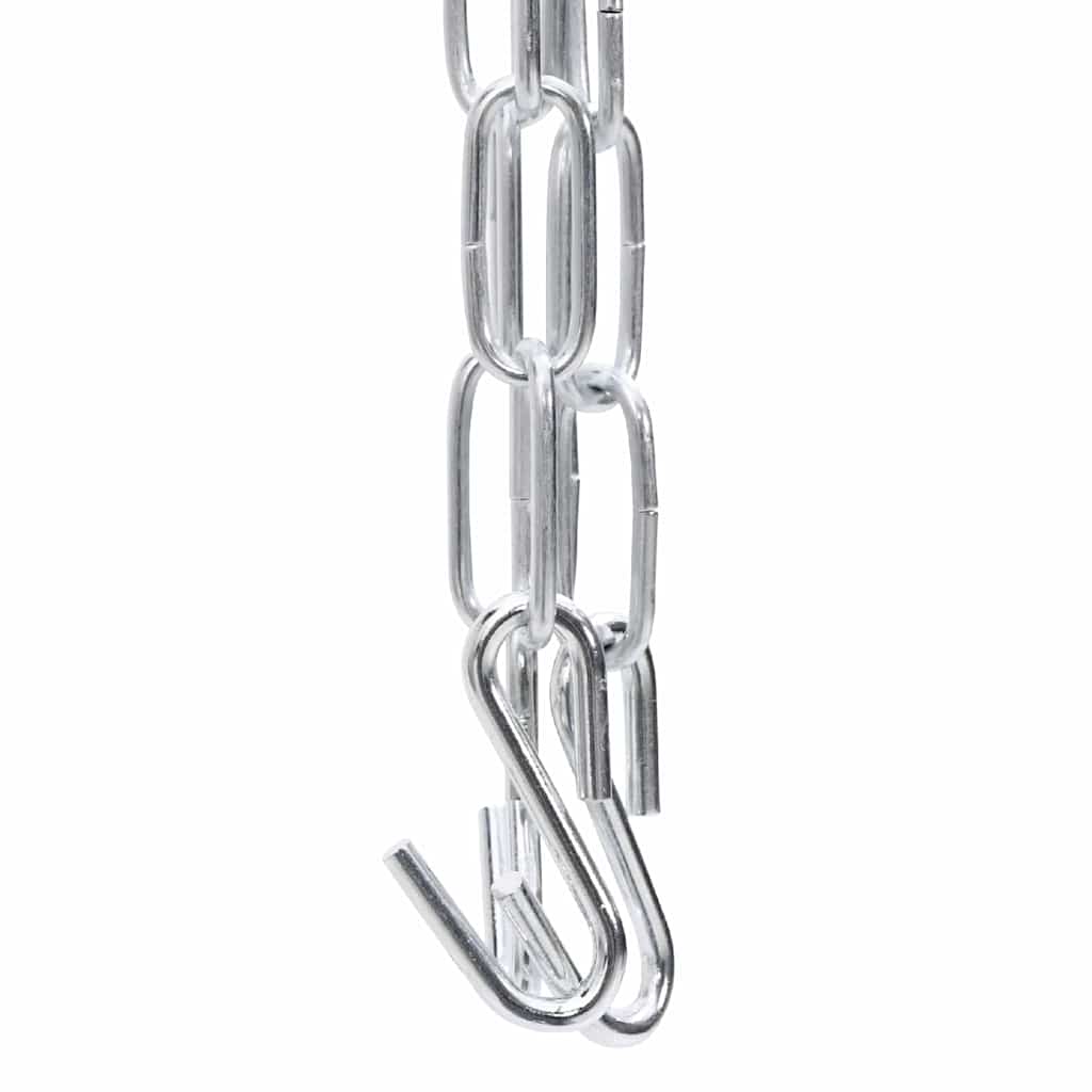 vidaXL Lagerfeuer Stativ Schwarz 92 x 92 x 151,5 cm Stahl