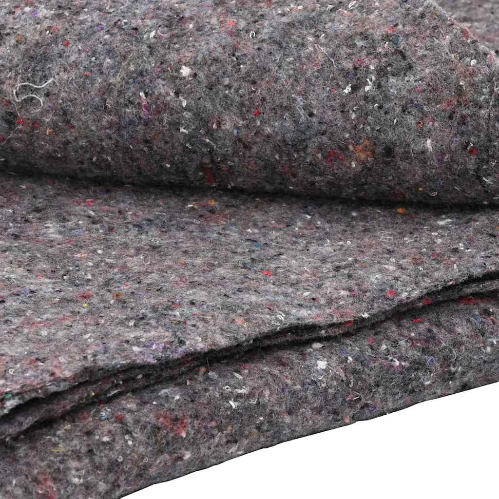 vidaXL Umzugsdecken 5 pcs Grau 150 x 200 cm Stoff