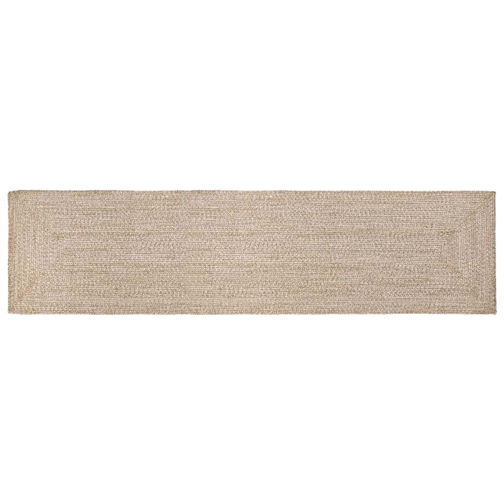 vidaXL Bereichsteppich Braun 60 x 110 cm Jute