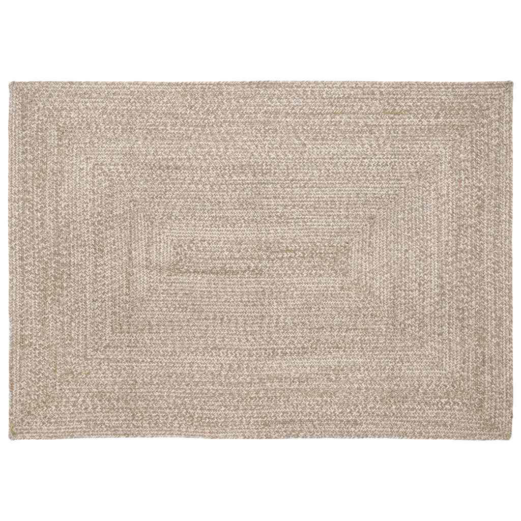 vidaXL Bereichsteppich Braun 60 x 110 cm Jute
