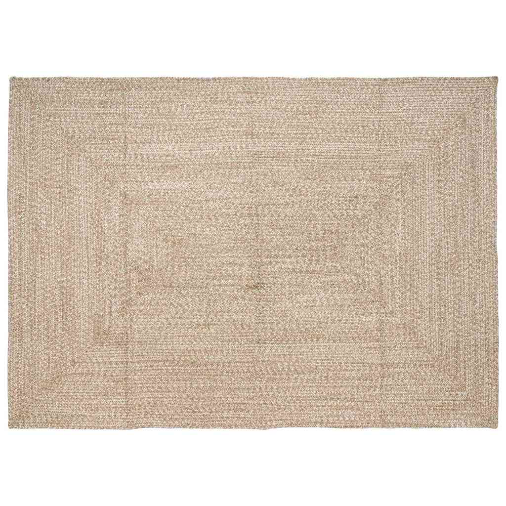 vidaXL Bereichsteppich Braun 60 x 110 cm Jute