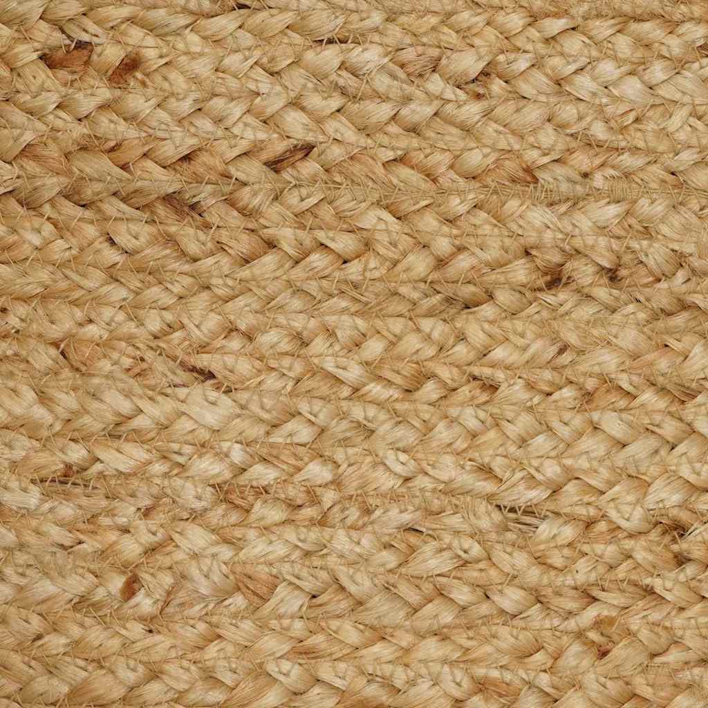 vidaXL Teppich Braun 100 x 152 cm Jute