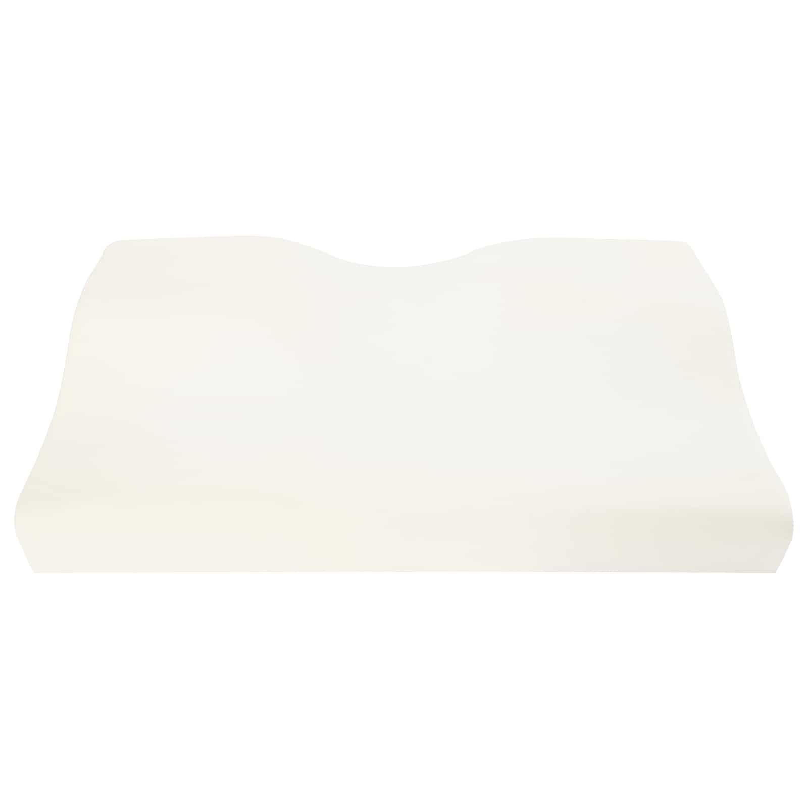 vidaXL Kopfkissen mit Kissen Weiß 60 x 34 x 11 cm Polyester