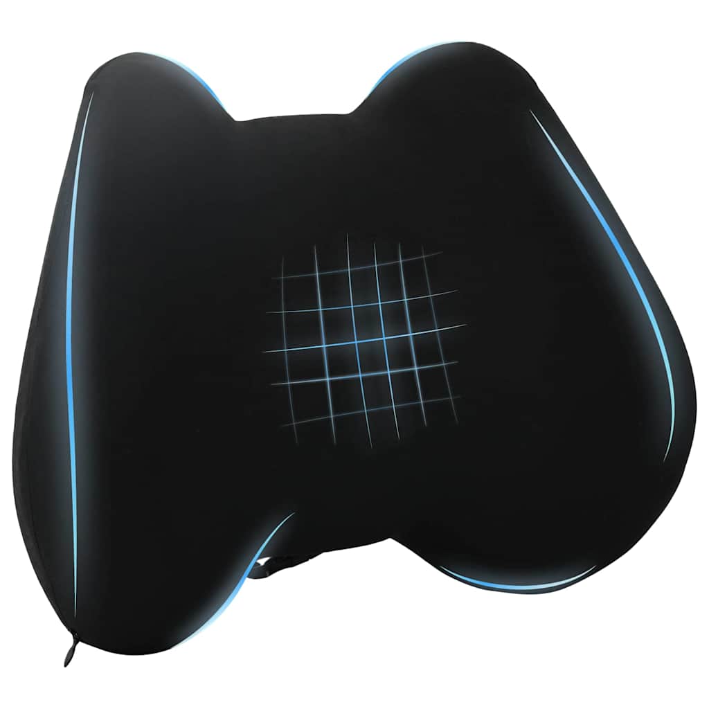 vidaXL Kopfkissen mit Kissen Grau 42 x 32 x 14 cm Polyester