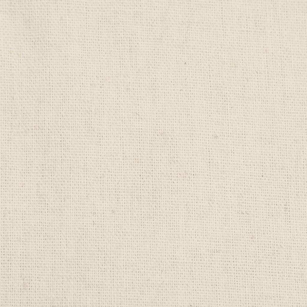 vidaXL Esszimmerstühle mit Rädern 2 pcs Beige 57 x 67 x 95 cm Leinen