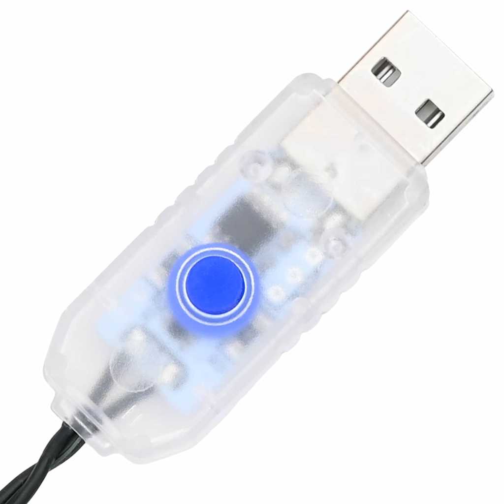 vidaXL Künstlicher Weihnachtsbaum mit 50 LEDs Grün 125 cm PVC