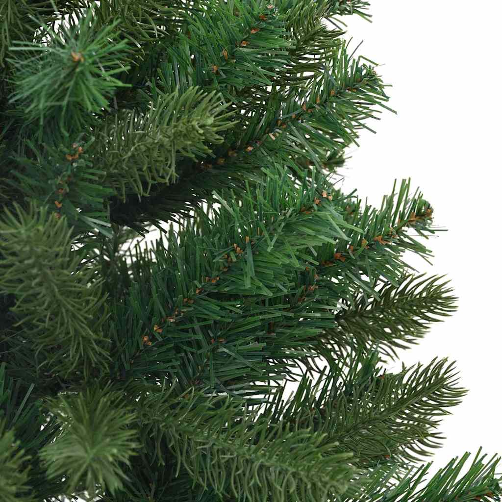 vidaXL Künstlicher Weihnachtsbaum Grün 75 cm PVC, PE und Stahl