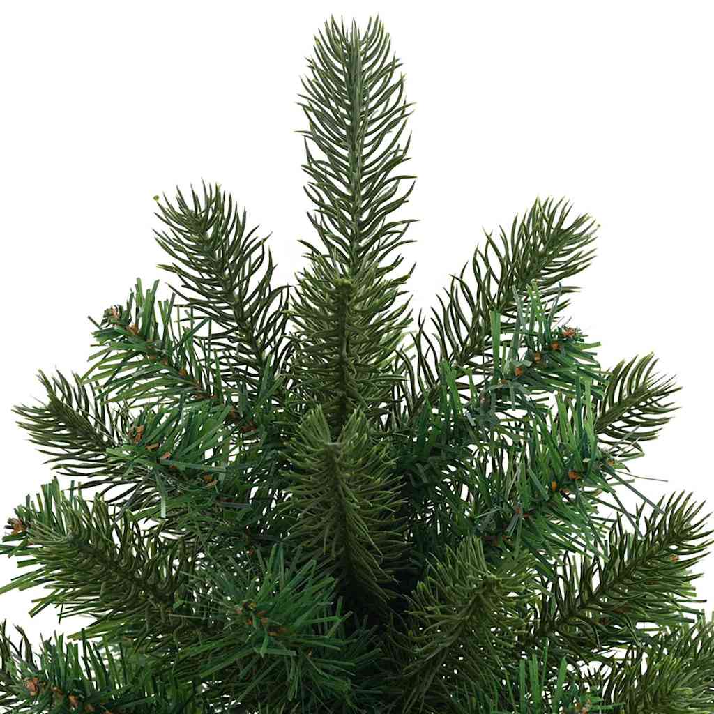 vidaXL Künstlicher Weihnachtsbaum Grün 75 cm PVC, PE und Stahl