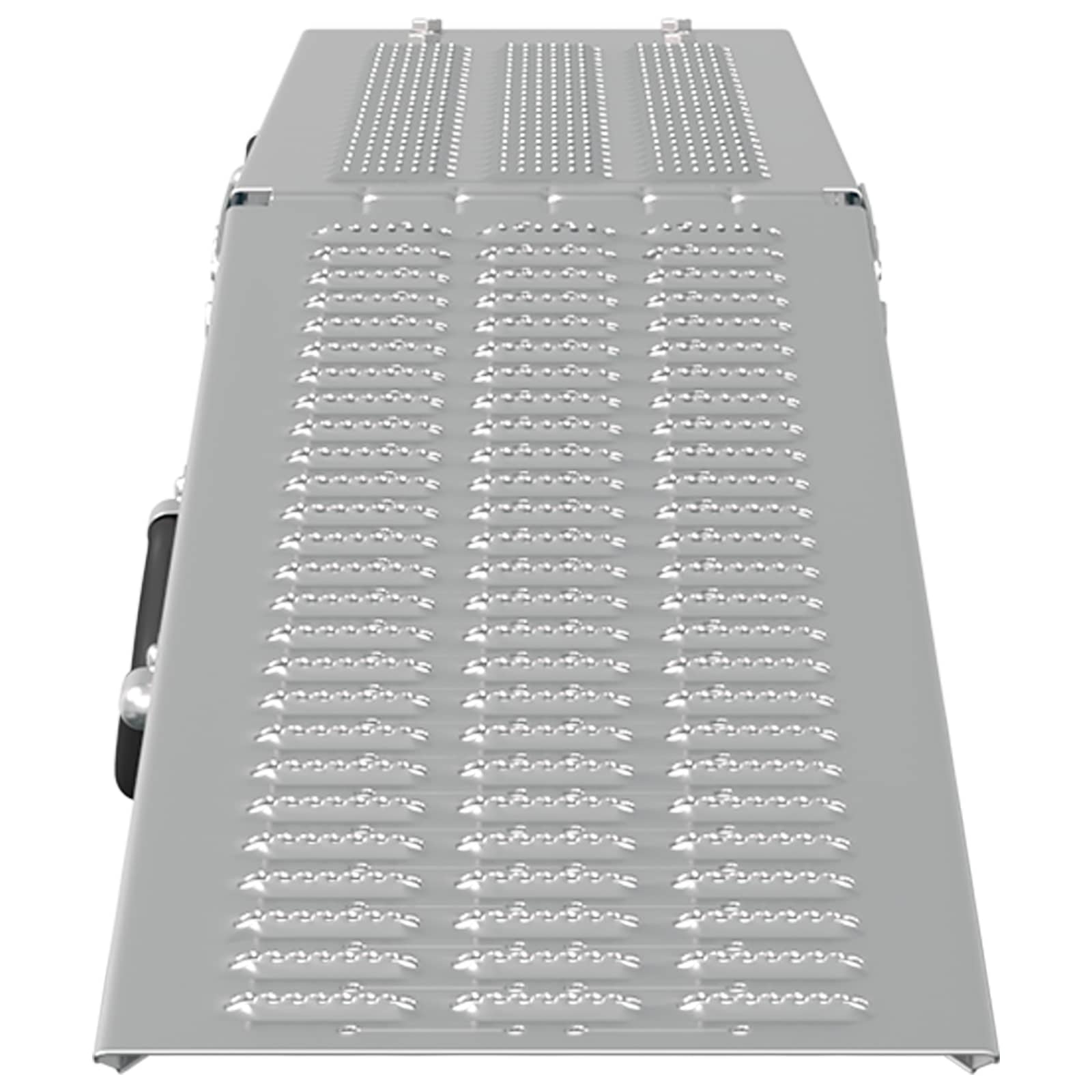 vidaXL Laderampe 2 pcs Silber 166 x 22,5 x 4,5 cm Verzinkter Stahl