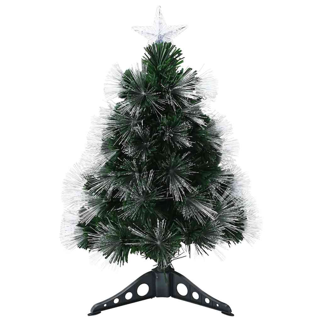 vidaXL Künstlicher Weihnachtsbaum Grün 64 cm PVC