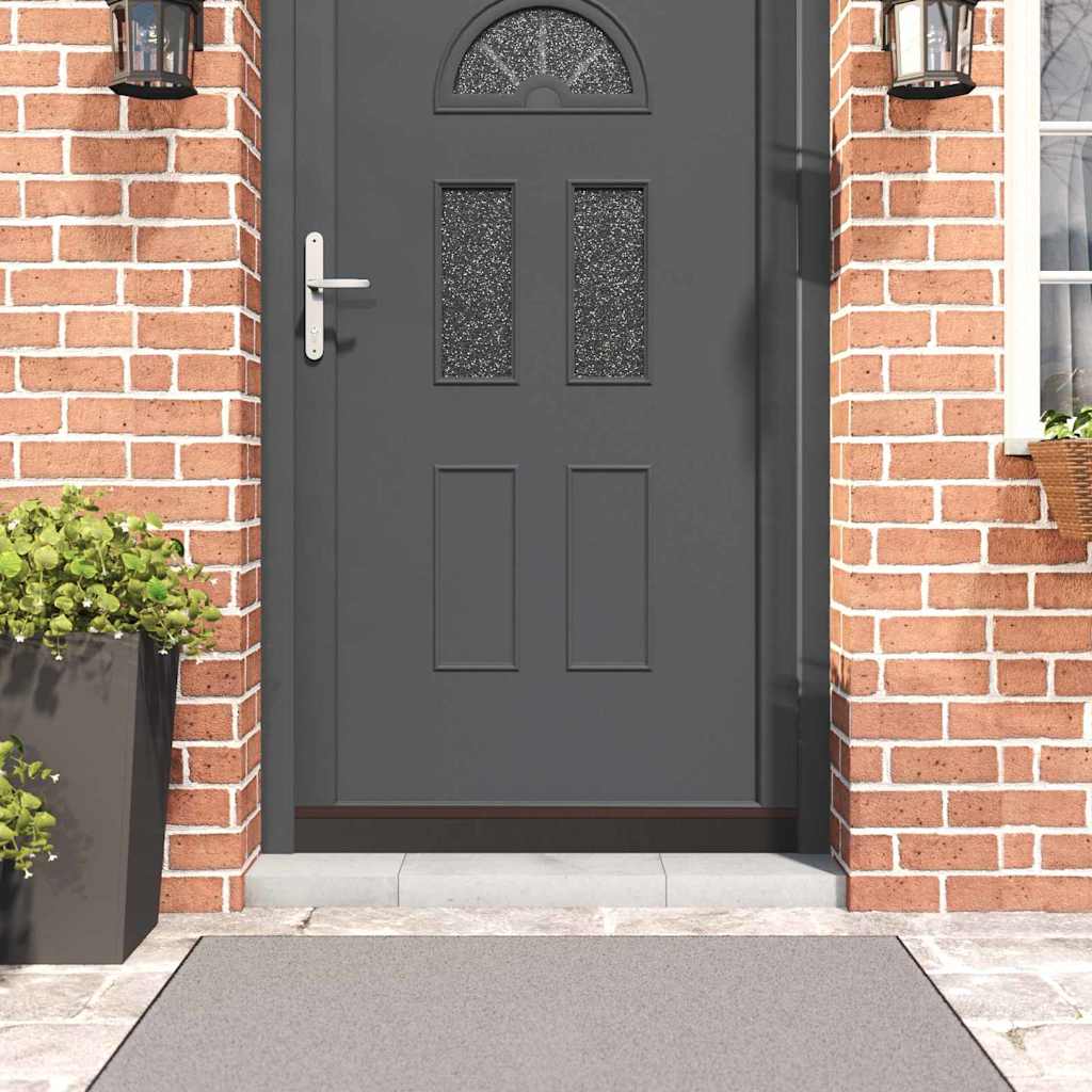 vidaXL Self-adhesive Door Brush Seals 2 pcs Braun 100 cm