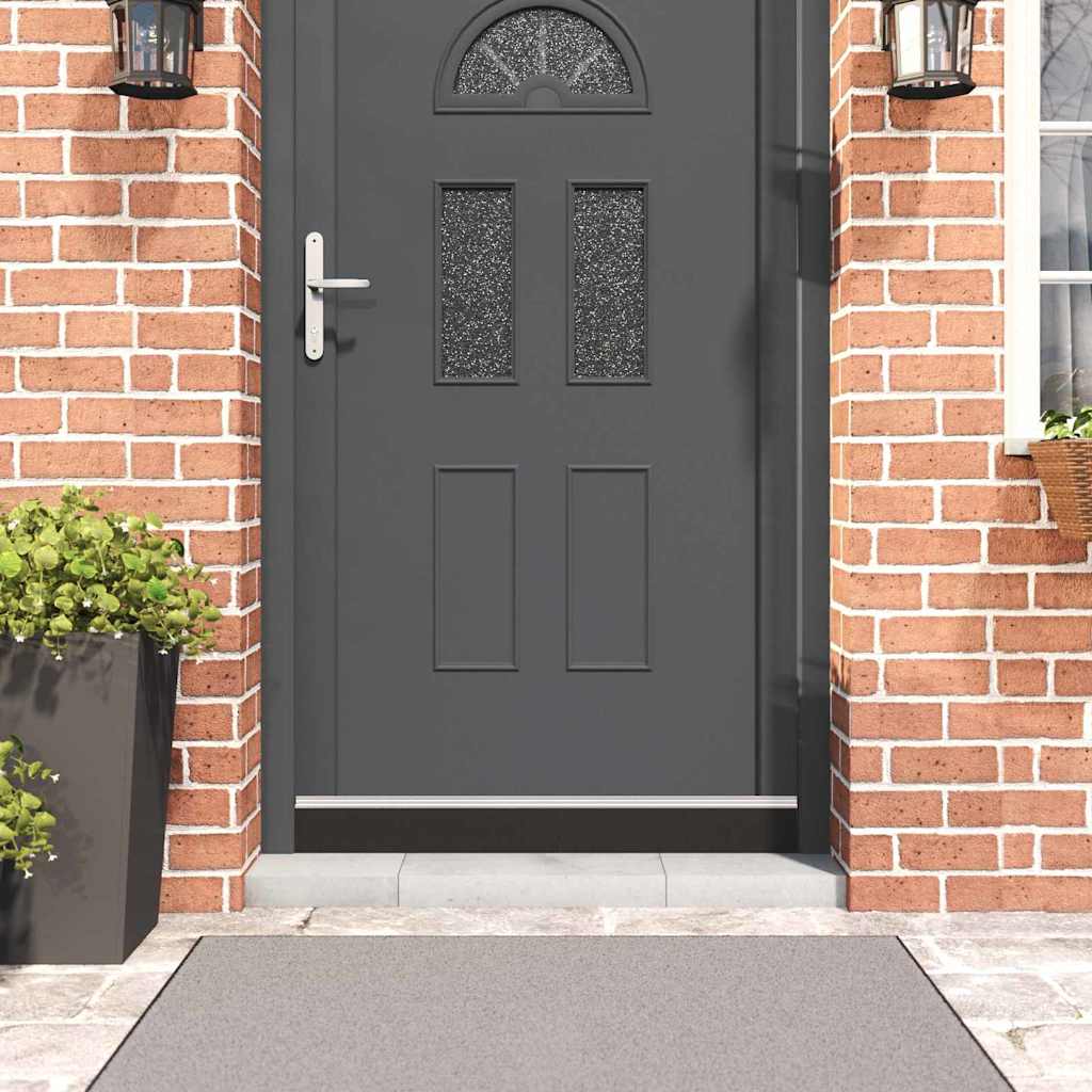 vidaXL Self-adhesive Door Brush Seals 2 pcs Braun 100 cm