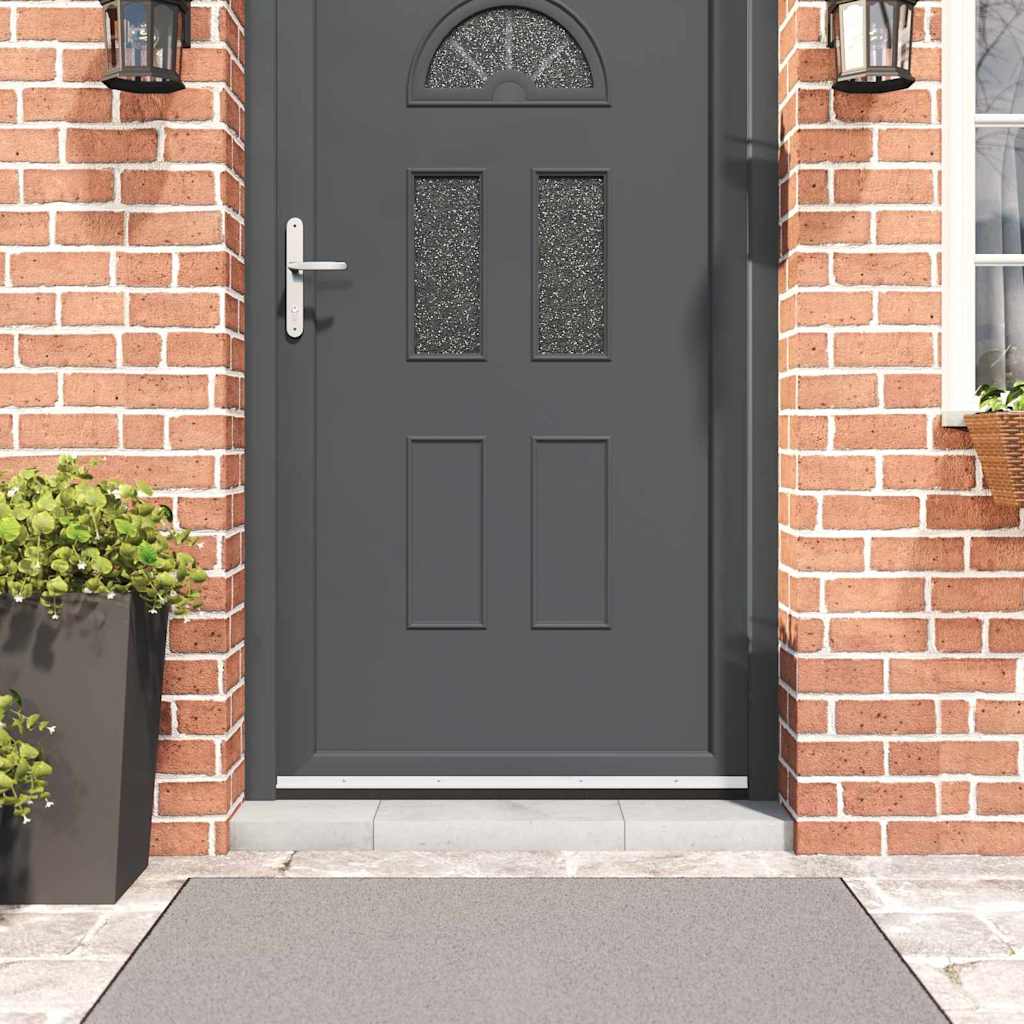 vidaXL Aufsteck Türbürstendichtungen 2 pcs Braun 100 cm