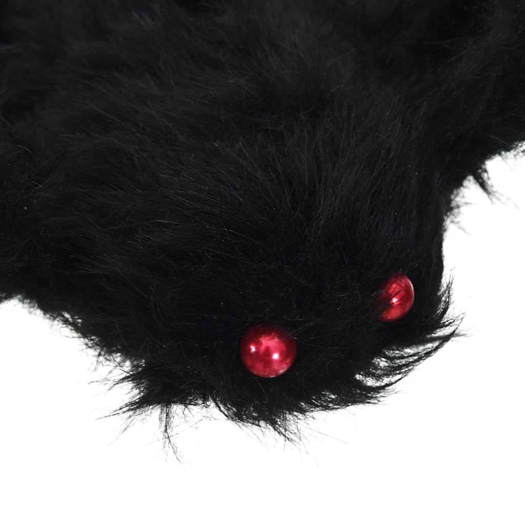 vidaXL Halloween Spinnen Dekoration 3 pcs Schwarz 200 cm