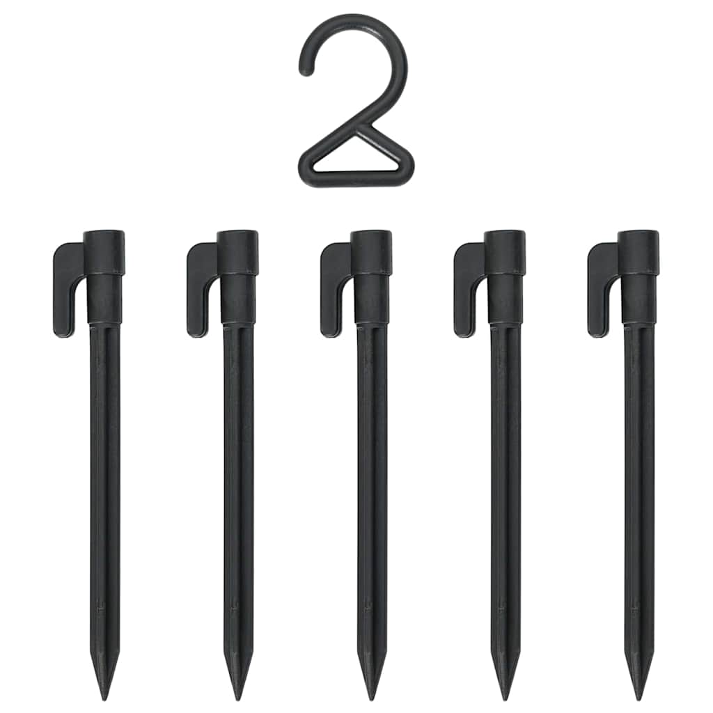 vidaXL Halloween-Spinnendekoration mit Netzen 2 pcs Schwarz und Weiß