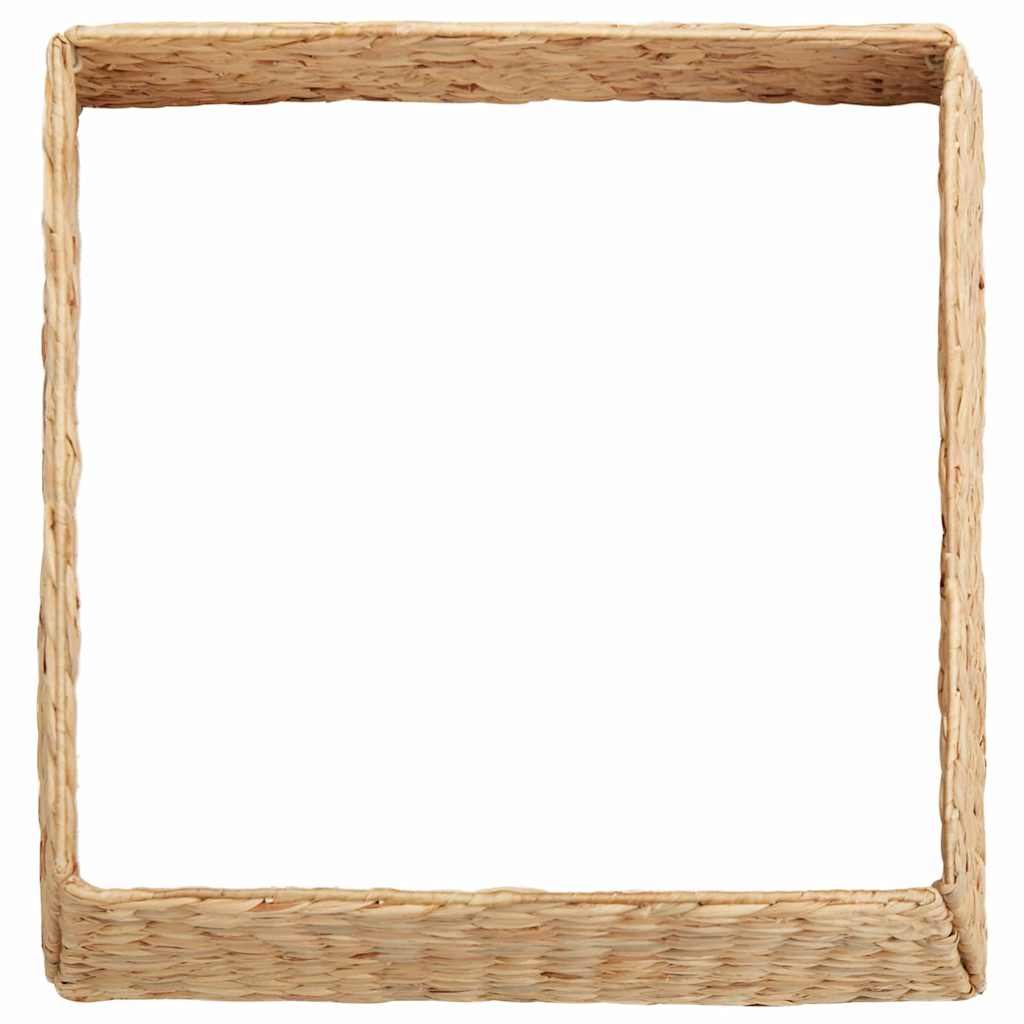 vidaXL Weihnachtsbaumkragen Braun 50 x 50 x 25 cm Wasserhyazinthe