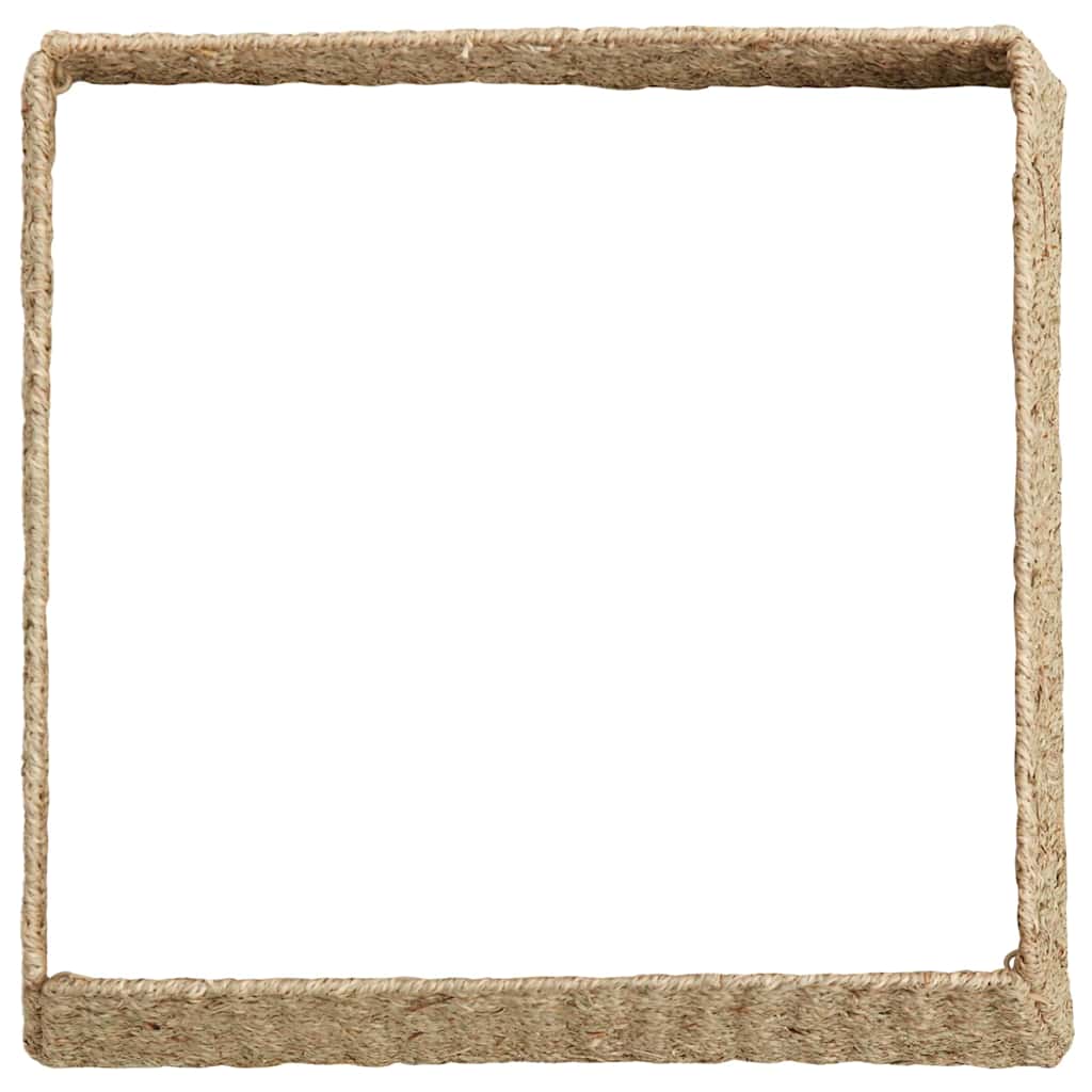 vidaXL Weihnachtsbaumkragen Braun 50 x 50 x 25 cm das Seegras