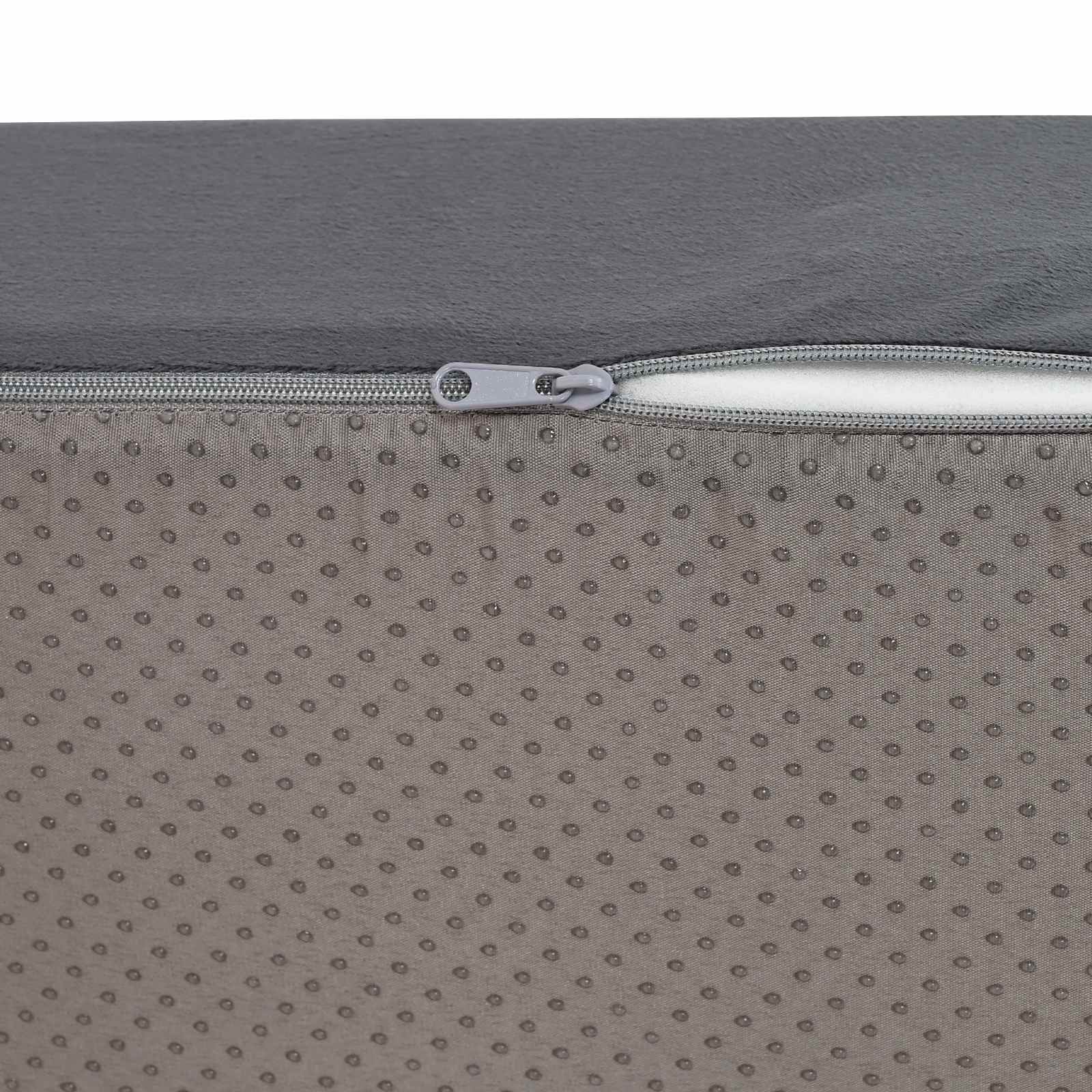 vidaXL Sitzkissen Grau