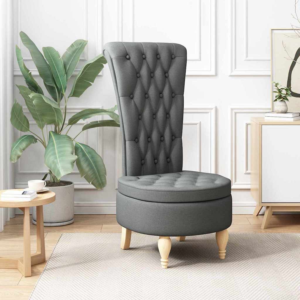 vidaXL Schlafsessel Hellgrau 56,5 x 70 x 110 cm Stoff