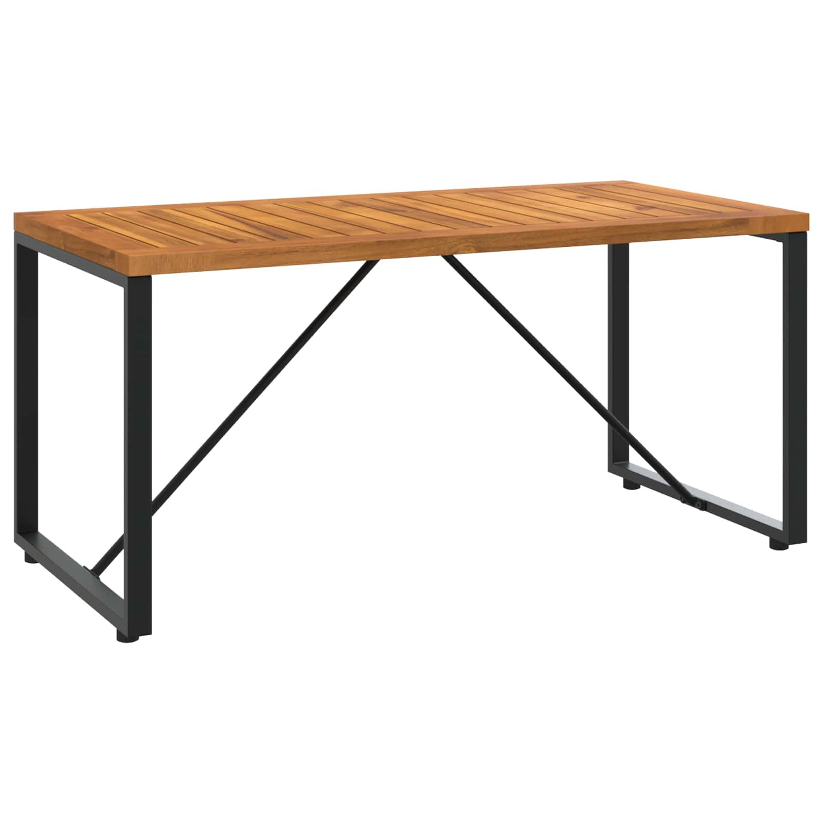 vidaXL Gartenmöbel Set mit Kissen 4 pcs Creme