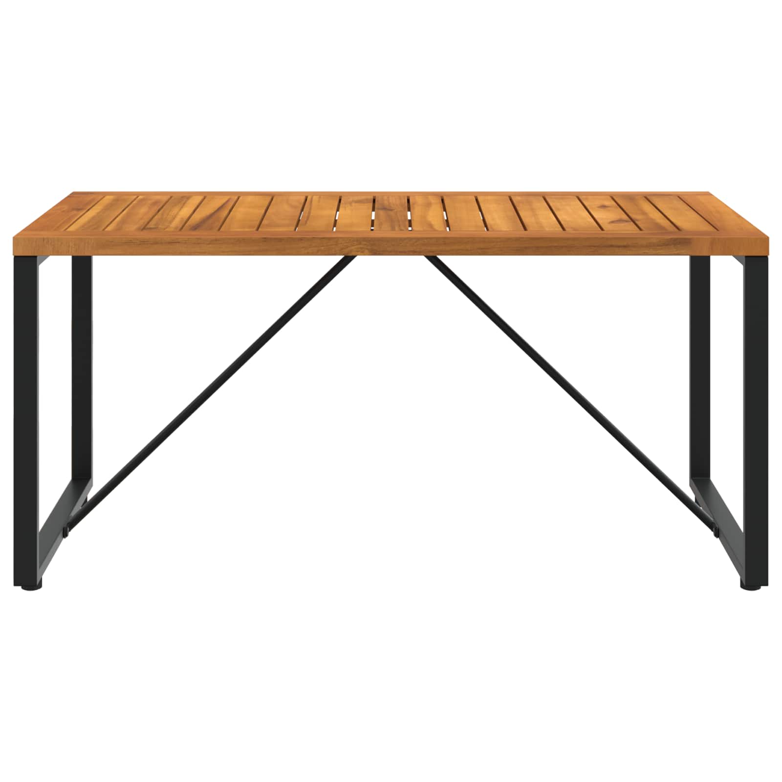 vidaXL Gartenmöbel Set mit Kissen 4 pcs Creme