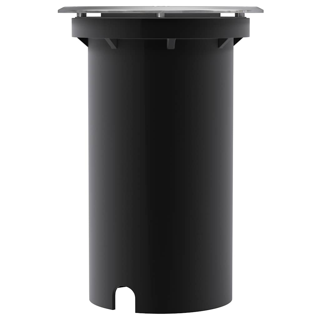 vidaXL LED-Bodeneinbaustrahler 3 Stk. Outdoor Rund