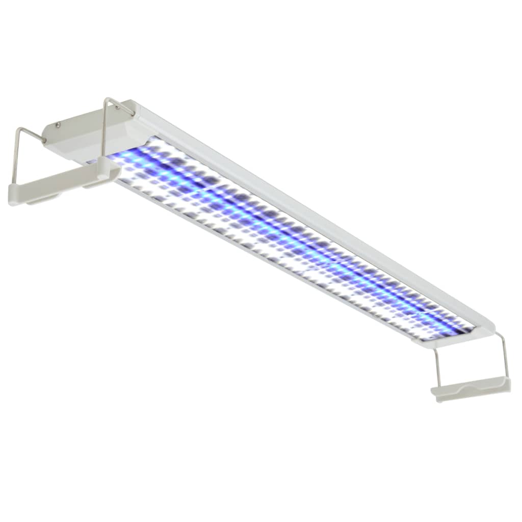 vidaXL Aquarium-Beleuchtung LED 50-60 cm Aluminium IP67