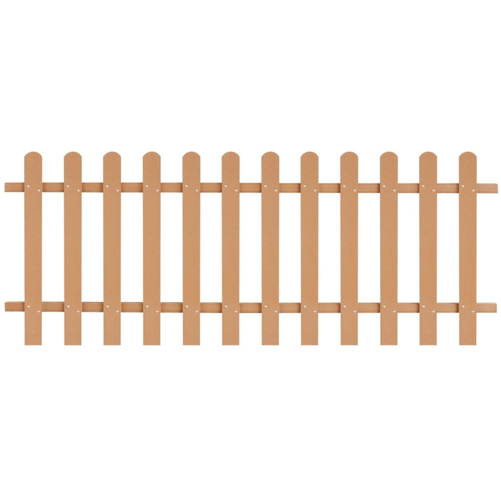 vidaXL Lattenzaun WPC 200 x 60 cm