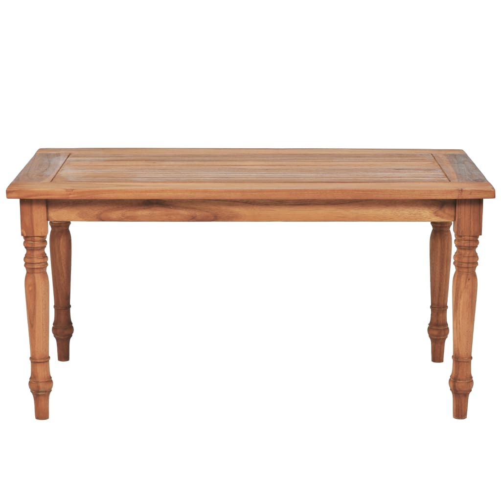 vidaXL Batavia-Couchtisch Teak 90x50x45 cm