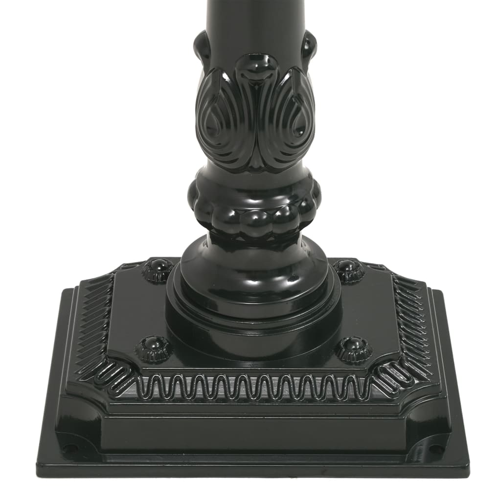 vidaXL Sockel-Briefkasten Aluminium Vintage Style Rostfrei Grün