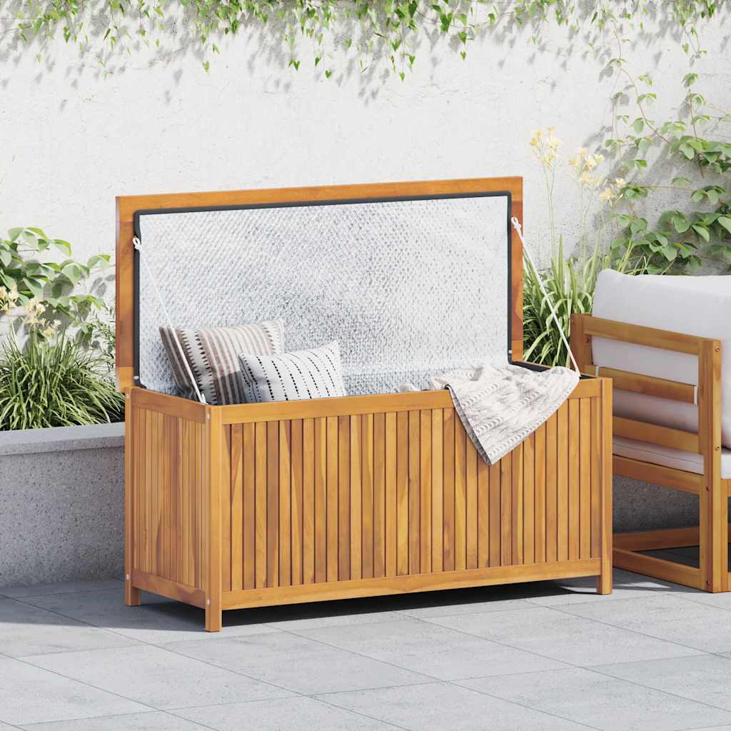 vidaXL Gartenbox 60x50x58 cm Massivholz Teak