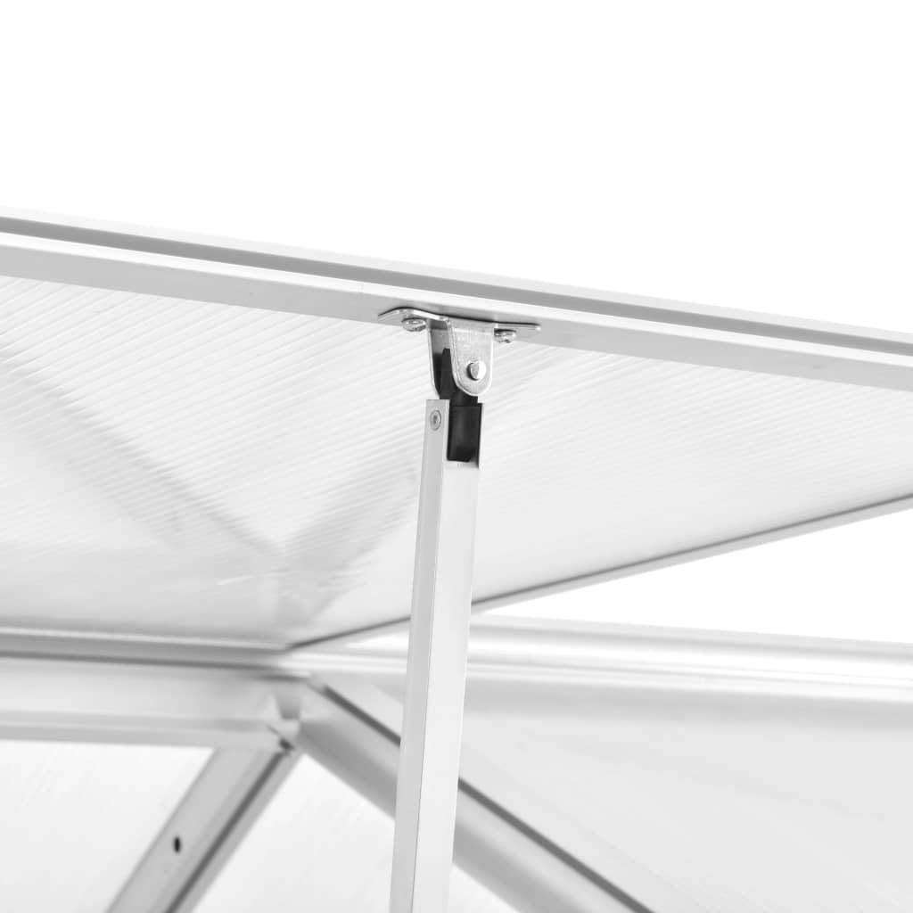 vidaXL Gewächshaus Aluminium 302x190x195 cm 11,19 m³