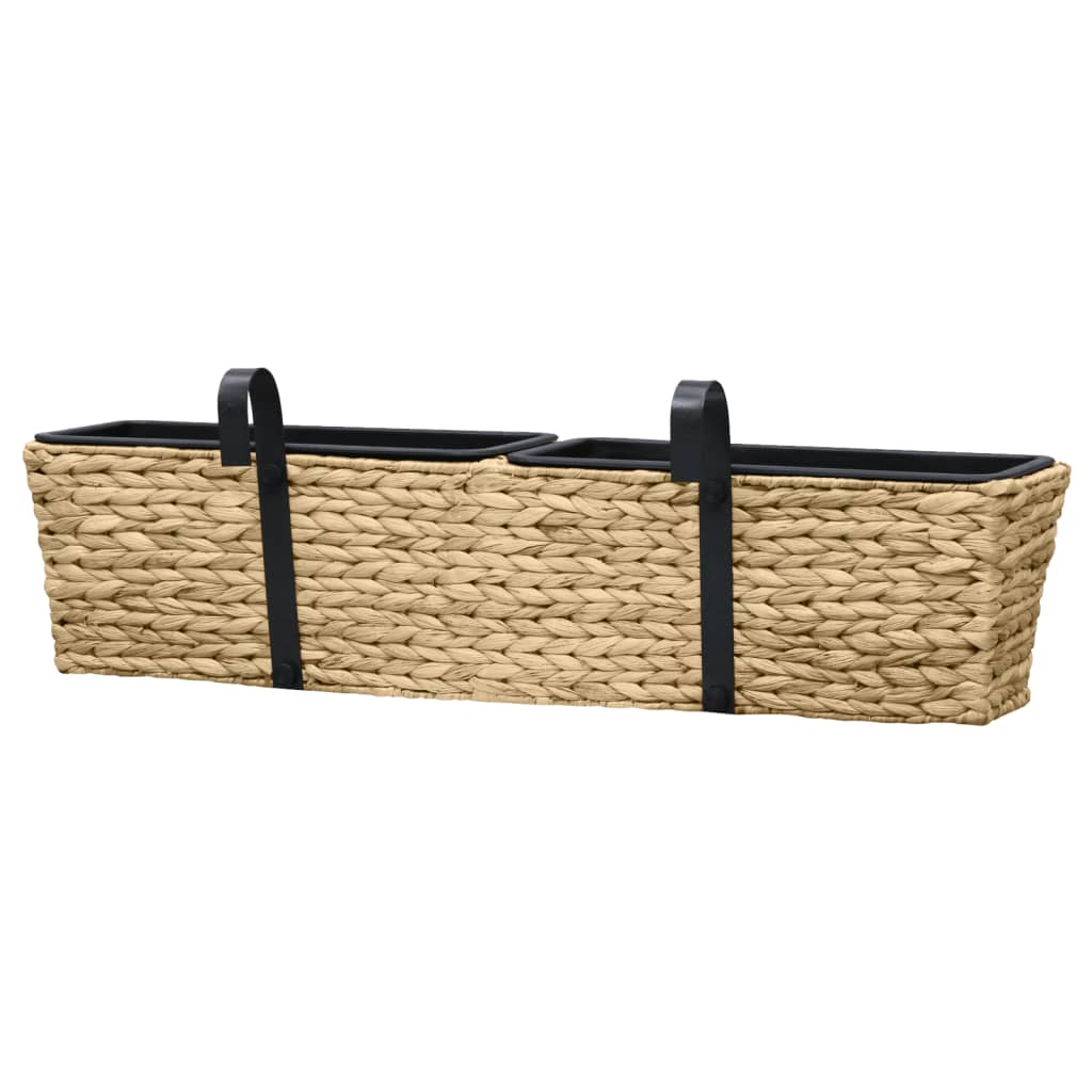 vidaXL Blumenkasten 2 Stk. Wasserhyazinthe