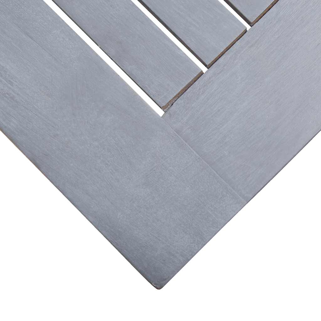 vidaXL Klappbarer Gartentisch 120 x 70 x 75 cm Massivholz Akazie