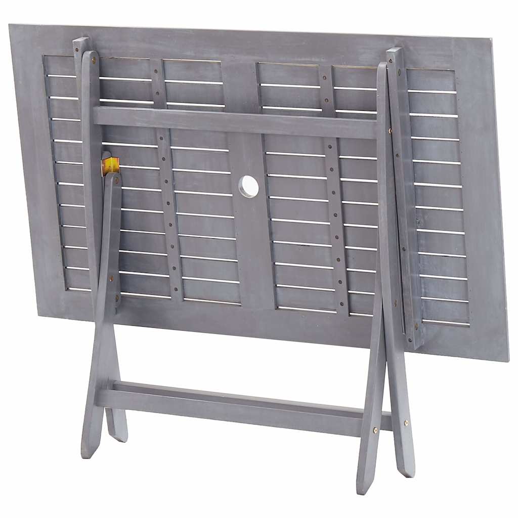 vidaXL Klappbarer Gartentisch 120 x 70 x 75 cm Massivholz Akazie