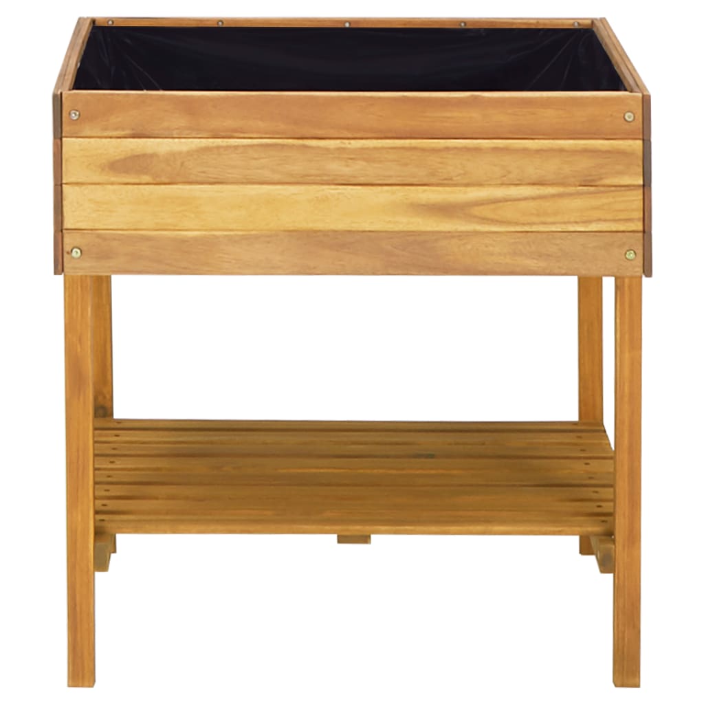 vidaXL Hochkübel 78,5 x 58,5 x 78,5 cm Massivholz Akazie