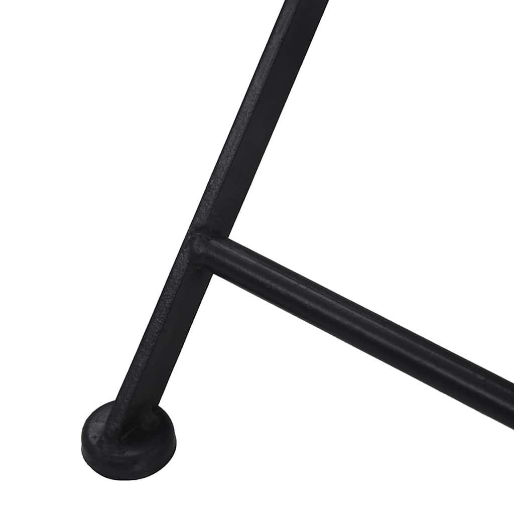 vidaXL Bistrostühle Mosaik 2 Stk. Keramik Braun