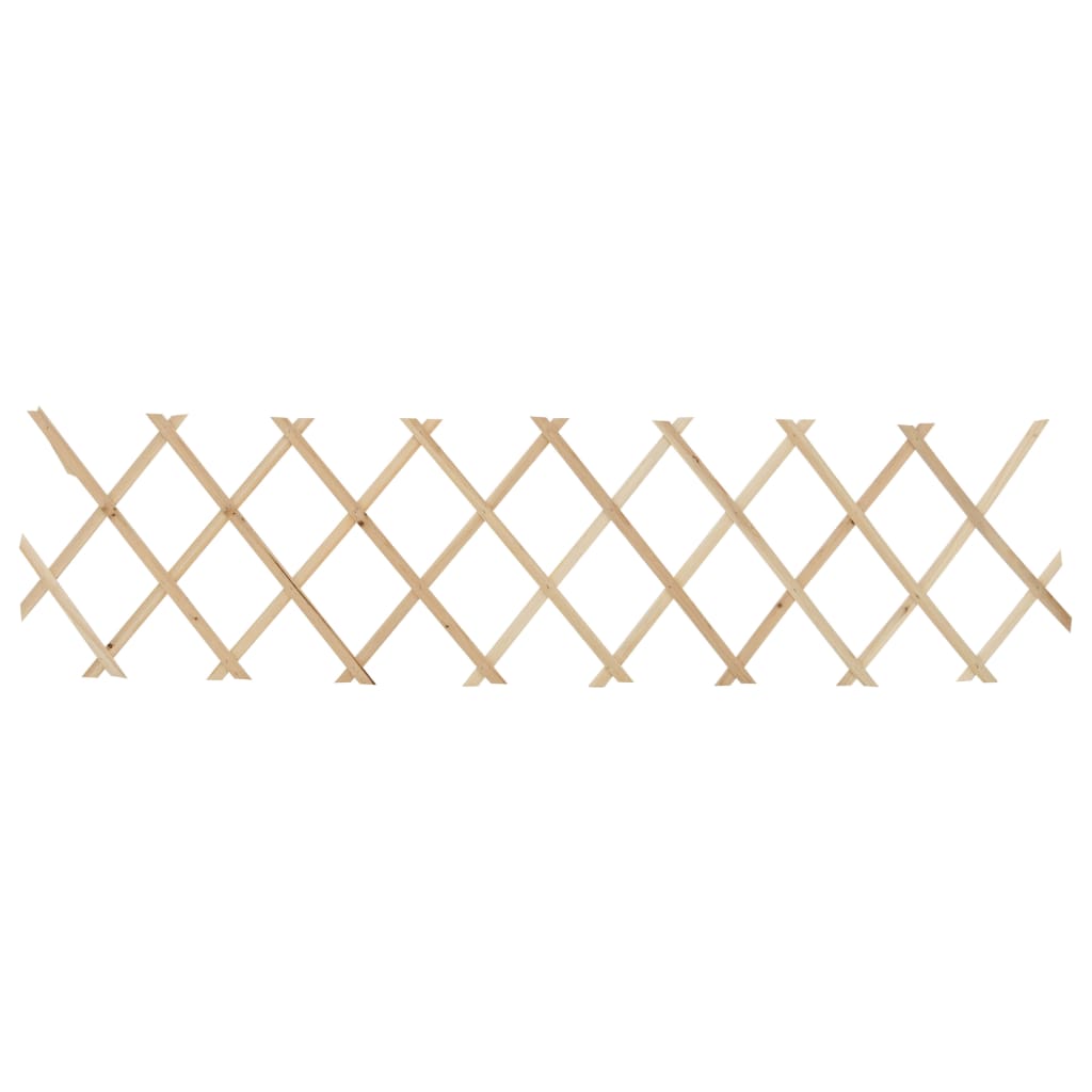 vidaXL Scherenzaun 5 Stk. Tannenholz 180x30 cm