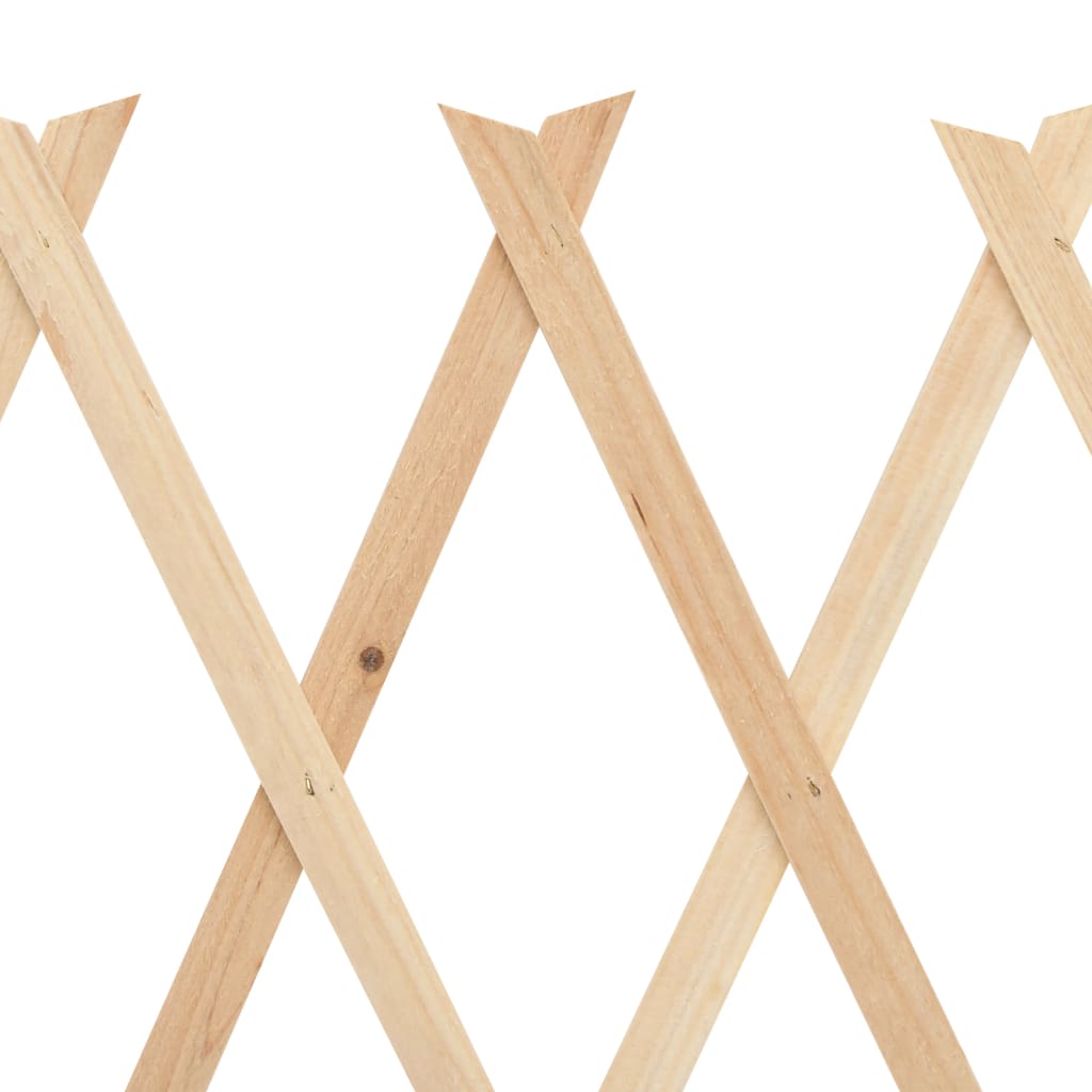 vidaXL Scherenzaun 5 Stk. Tannenholz 180x30 cm