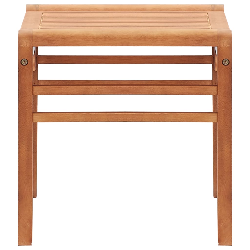 vidaXL Gartenbank 64 cm Massivholz Eukalyptus