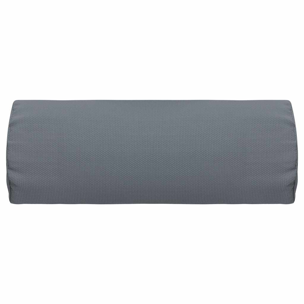 vidaXL Kopfstütze für Liegestuhl Grau 40 x 7,5 x 15 cm Textilene