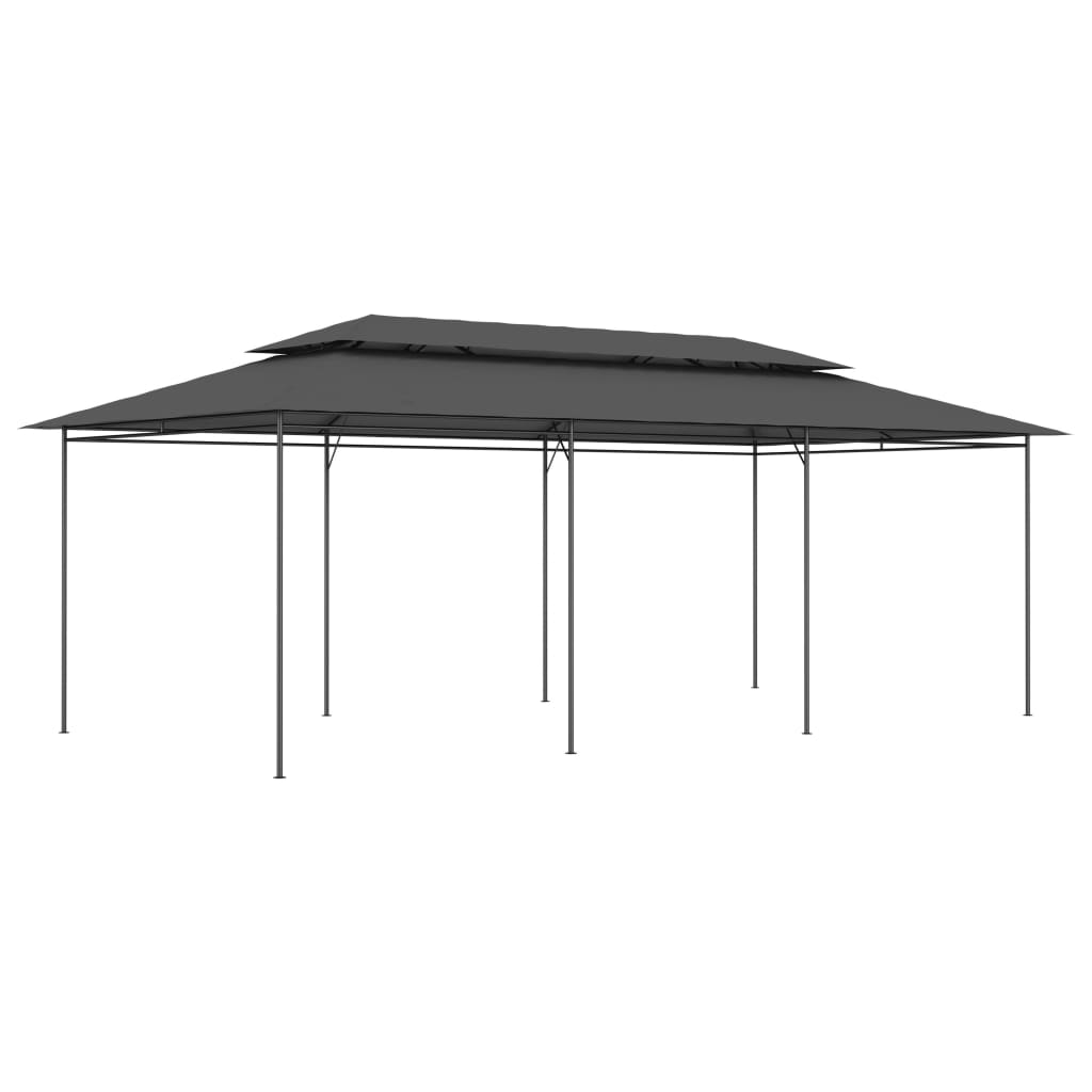 vidaXL Pavillon 600x298x270 cm Taupe 180 g/m²