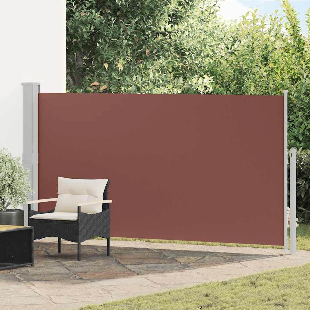vidaXL Ausziehbare Seitenmarkise 170×300 cm Schwarz
