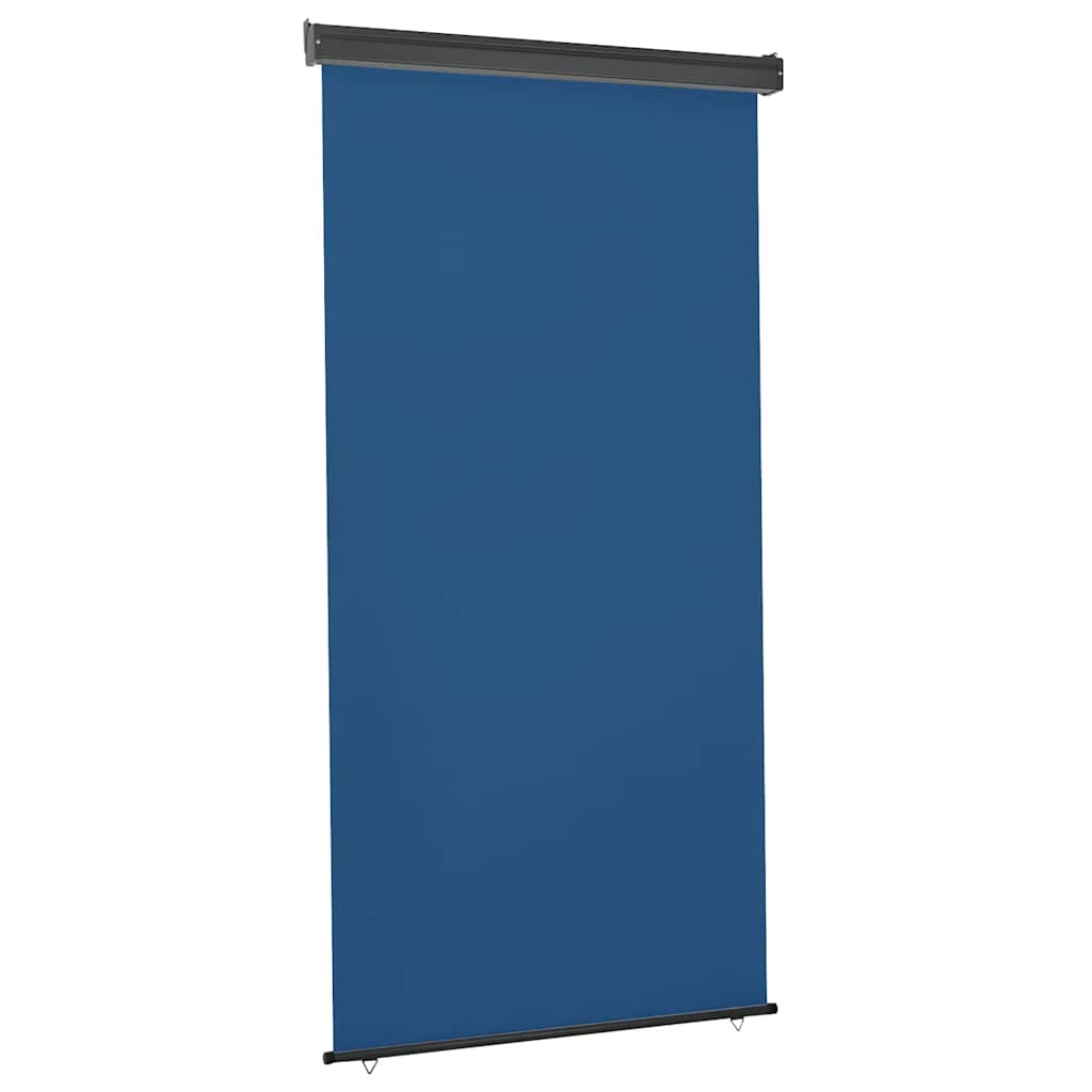 vidaXL Balkon-Seitenmarkise 65x250 cm Schwarz