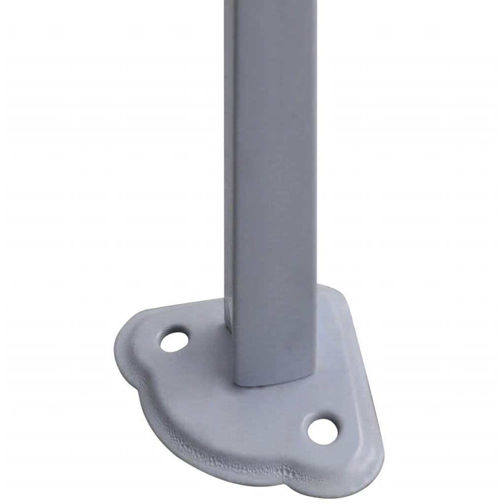 vidaXL Profi-Partyzelt Faltbar mit 2 Seitenwänden 2×2m Stahl Blau