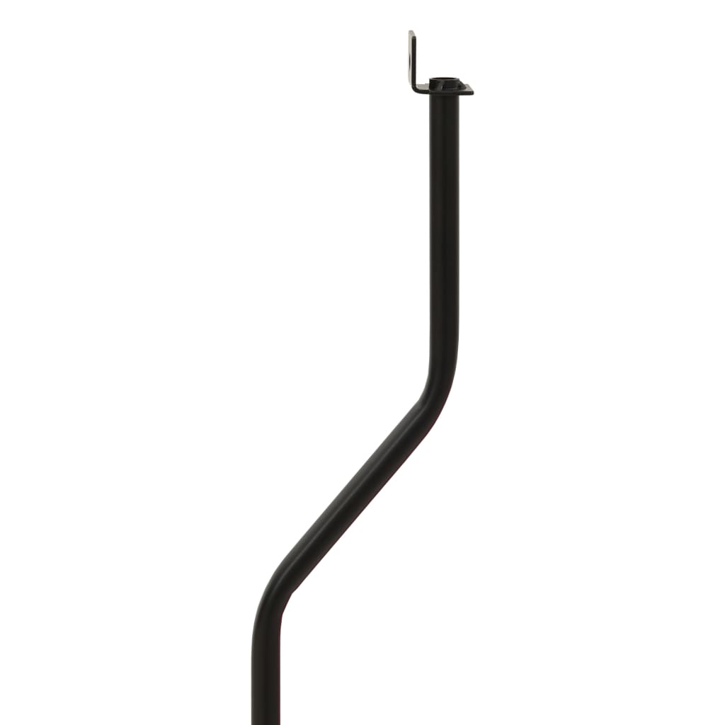 vidaXL Universal-Lautsprecherständer 2 Stk. Schwarz