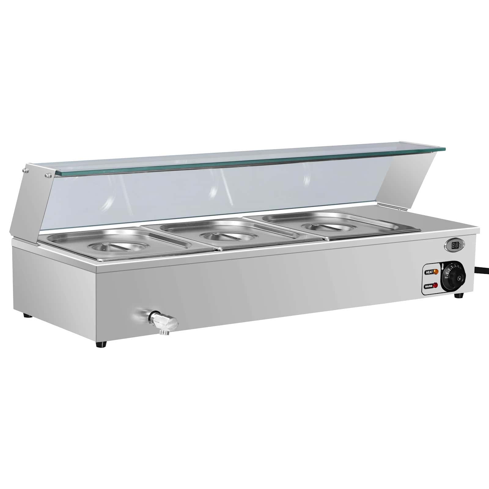 vidaXL Chafing Dishes Silber Edelstahl