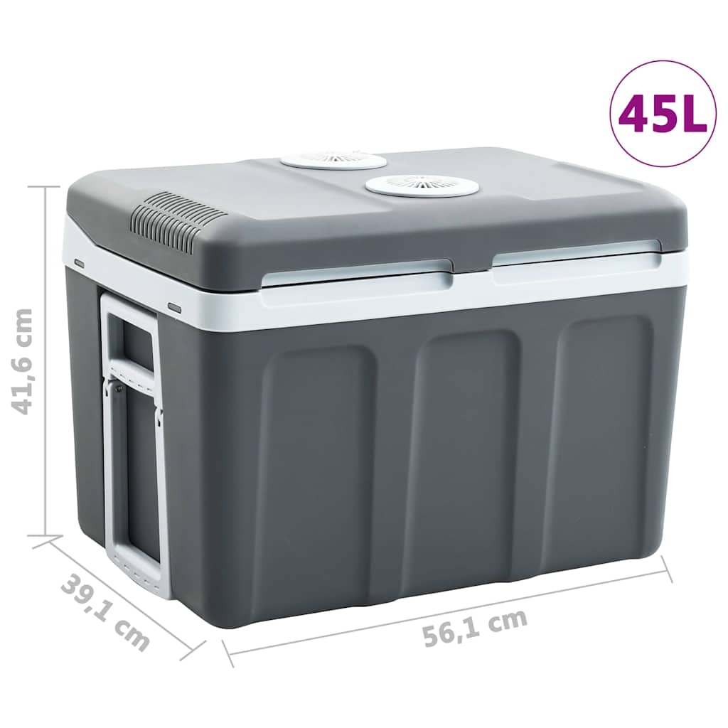 vidaXL Thermoelektrische Kühlbox Mobil 40 L 12V 230V E