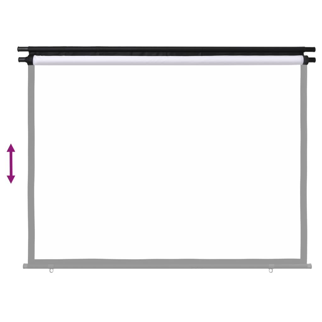 vidaXL Beamer Leinwand 50" 4:3